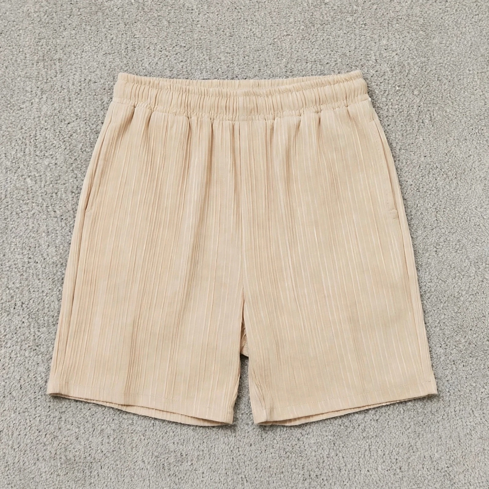 Heren zomerset 2-delig shirt+short grijs NIEUW  – photo 4